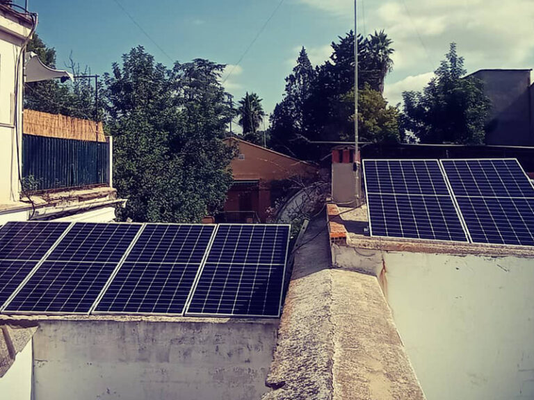 Instalacion placas solares, energía gratis del sol
