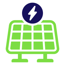 Icono panel solar